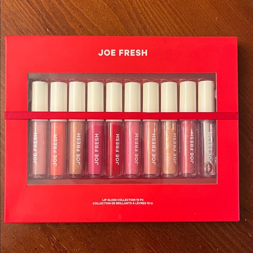 10 Piece Joe Fresh lip gloss NWT